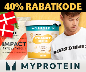 MyProtein 40% rabatkode