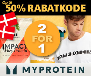 MyProtein 52% rabatkode