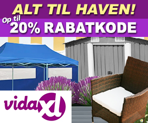 vidaxl 30% rabatkode 