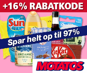 16% Motatos rabatkode