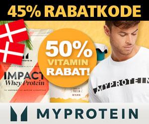 MyProtein 50% rabatkode